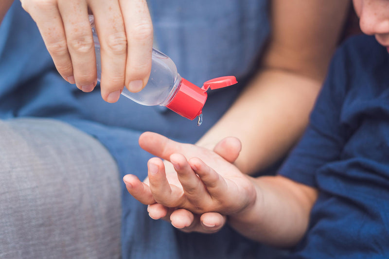 Hand Sanitizers with ethanol to cocktails for stress